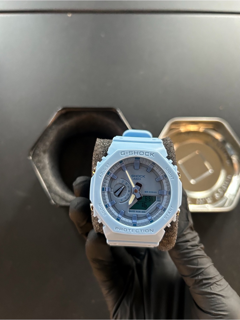 Casio G-Shock GA-2100 Baby Blue Watch